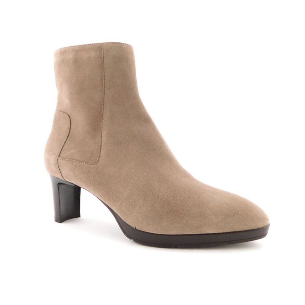 Aquatalia Danni Suede Weatherproof Ankle Boots, New, Size 12